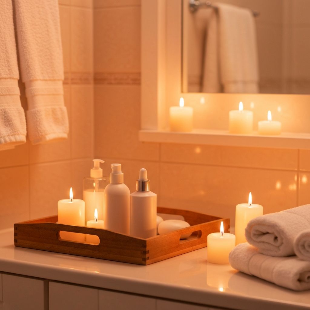 Momento de rutina nocturna